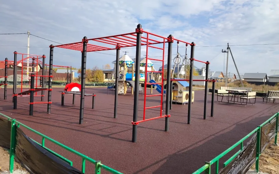 В 2025 году в деревне Меляево и рабочем поселке Гремячево городского округа город Кулебаки успешно завершены проекты по устройству детских игровых зон